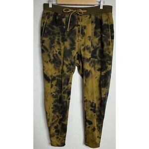 Lululemon Textured Tech Pant Men’s Size XL *Diamond Dye Gold Spice Black